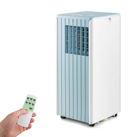 Aire acondicionado 3 en 1 de 10000 BTU con humidificador y modo de reposo inteligente