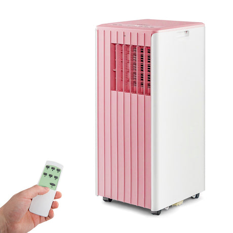 Aire acondicionado 3 en 1 de 10000 BTU con humidificador y modo de reposo inteligente