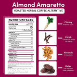 Café de achicoria con almendra y amaretto