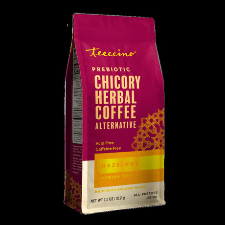 Café de hierbas de achicoria y avellana