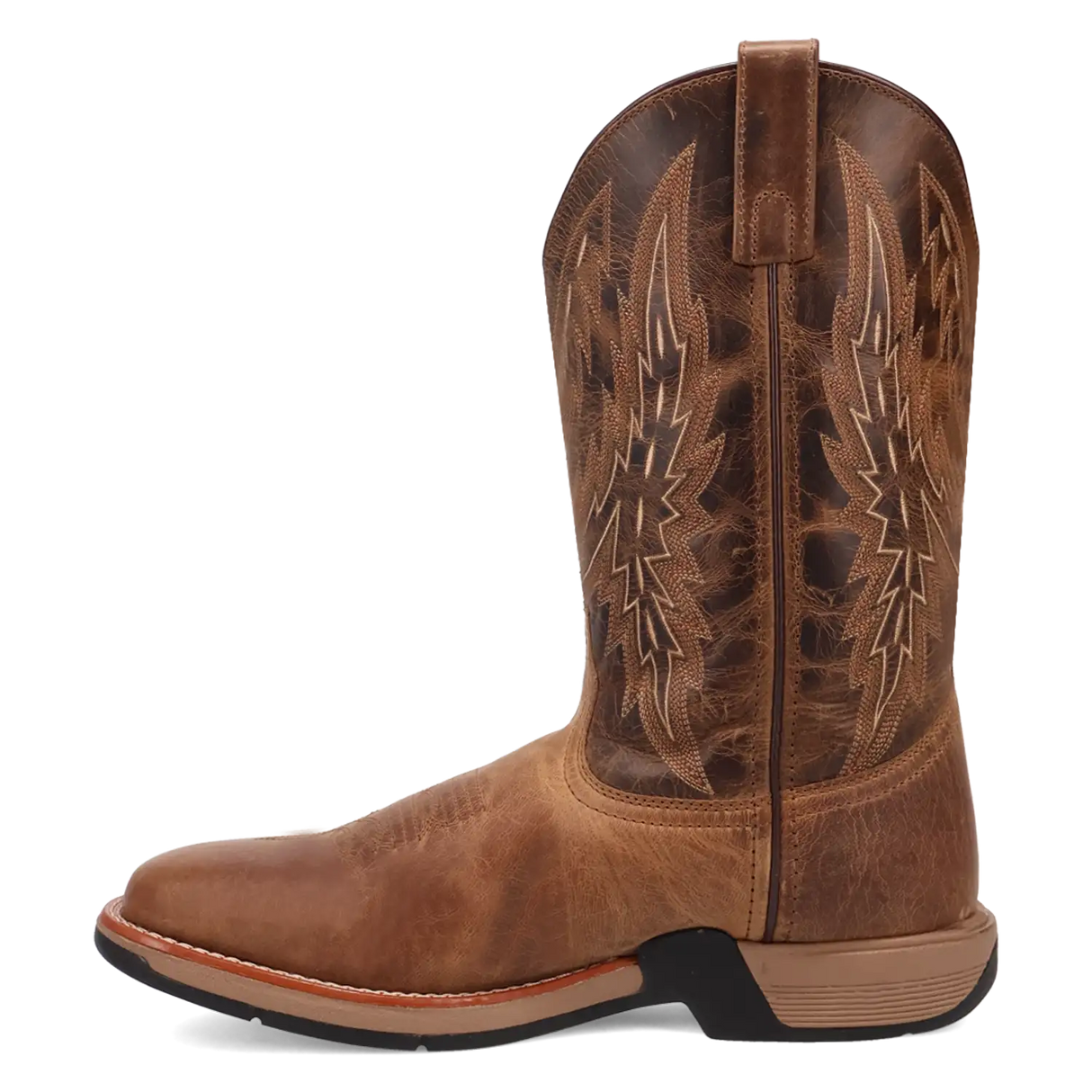 Laredo Vapor - Botas camperas de cuero para hombre
