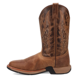 Laredo Vapor - Botas camperas de cuero para hombre