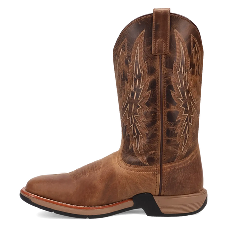 Laredo Vapor - Botas camperas de cuero para hombre