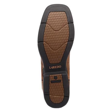 Laredo Vapor - Botas camperas de cuero para hombre
