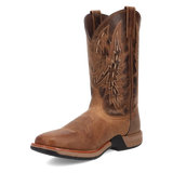 Laredo Vapor - Botas camperas de cuero para hombre