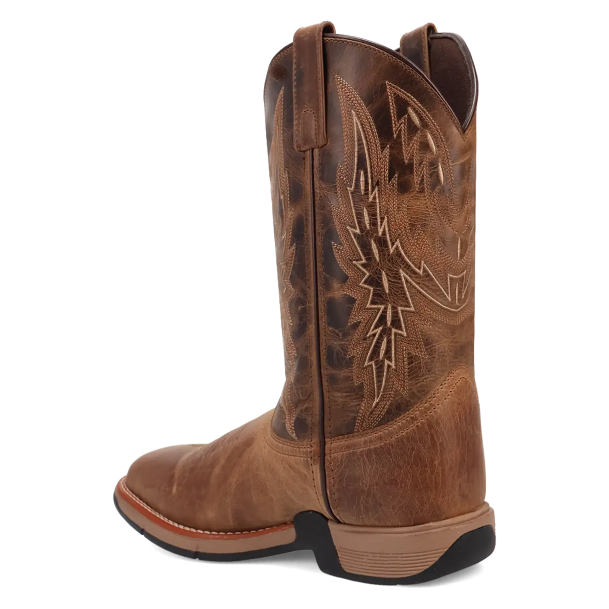 Laredo Vapor - Botas camperas de cuero para hombre