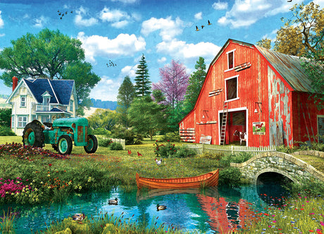 Puzzle: The Red Barn Tin