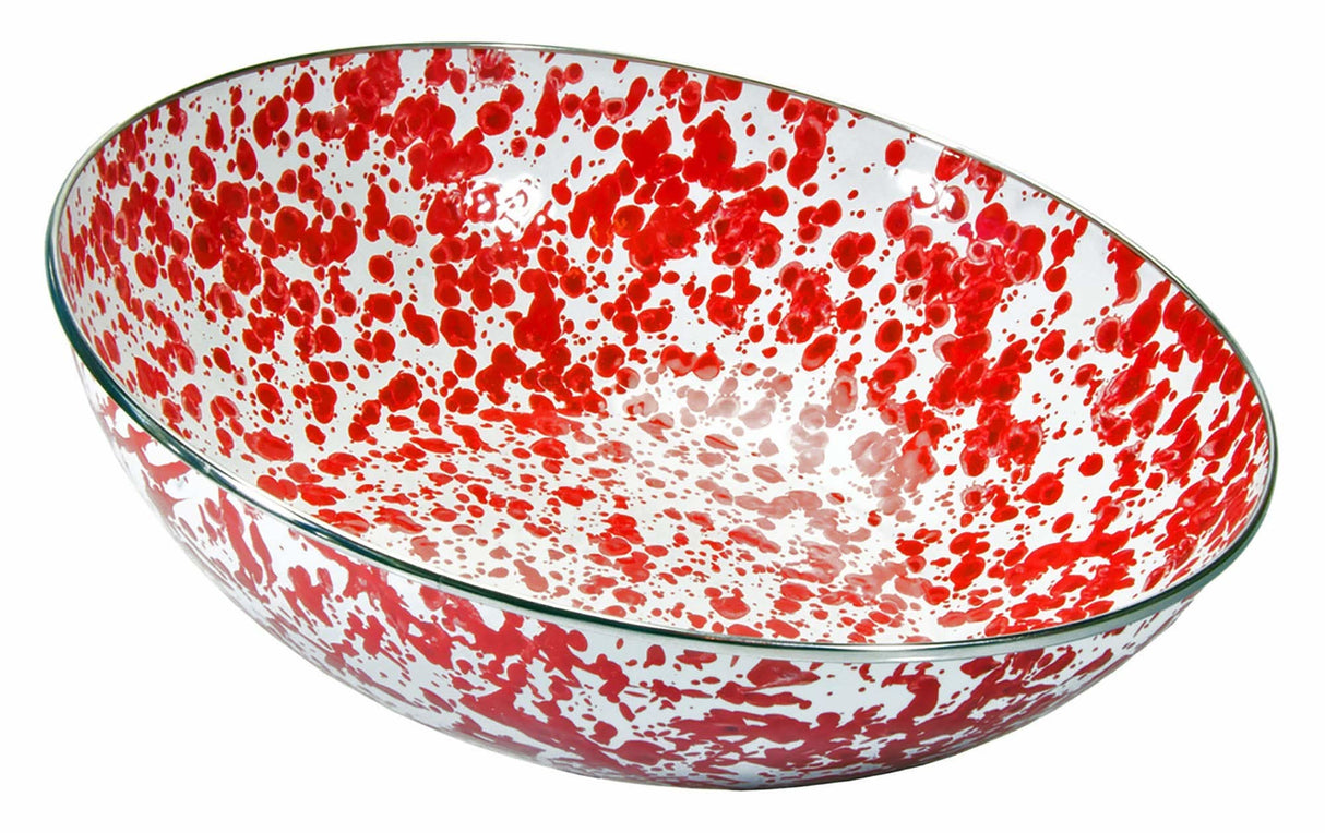 Golden Rabbit Enamelware Catering Bowl
