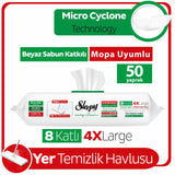 Sleepy Easy Clean Towels - Arab Soap Formula | 100 Sheets