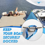 5-7 ft Bungee Dock Line  - The Ultimate Docking Solution for Your Watercraft