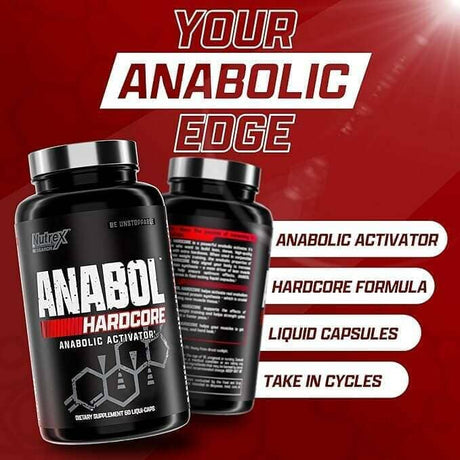 Nutrex Anabol Hardcore, 60 cápsulas