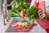Golden Rabbit Enamelware Medium Colander 3 Quart