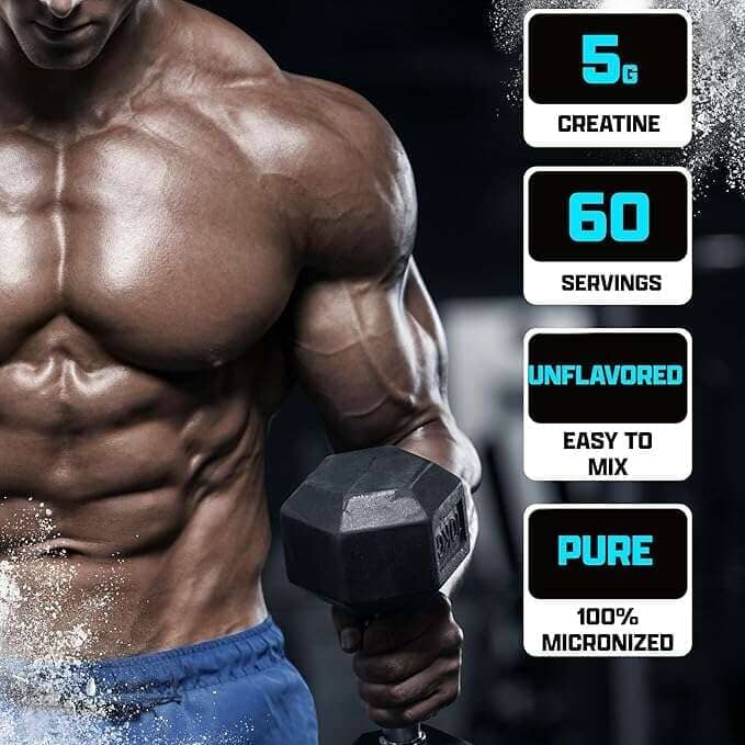 Monohidrato de creatina Nutrex, 60 porciones