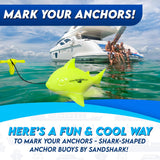 SandShark Marker Buoy – Essential For Anchor Safety & Visibility