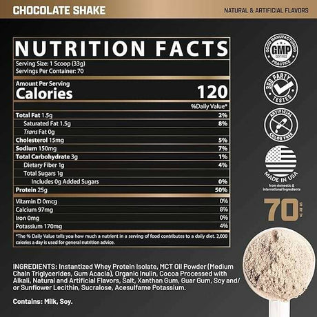 Nutrex ISOFIT Proteína, 5 libras