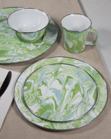 Golden Rabbit Enamelware Medium Tray