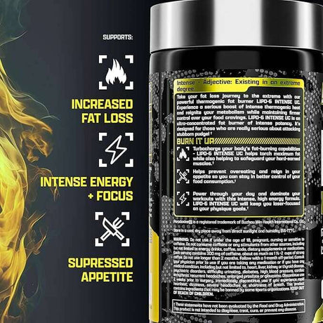 Nutrex LIPO-6 Intense Ultra Concentrado, 60 Cápsulas