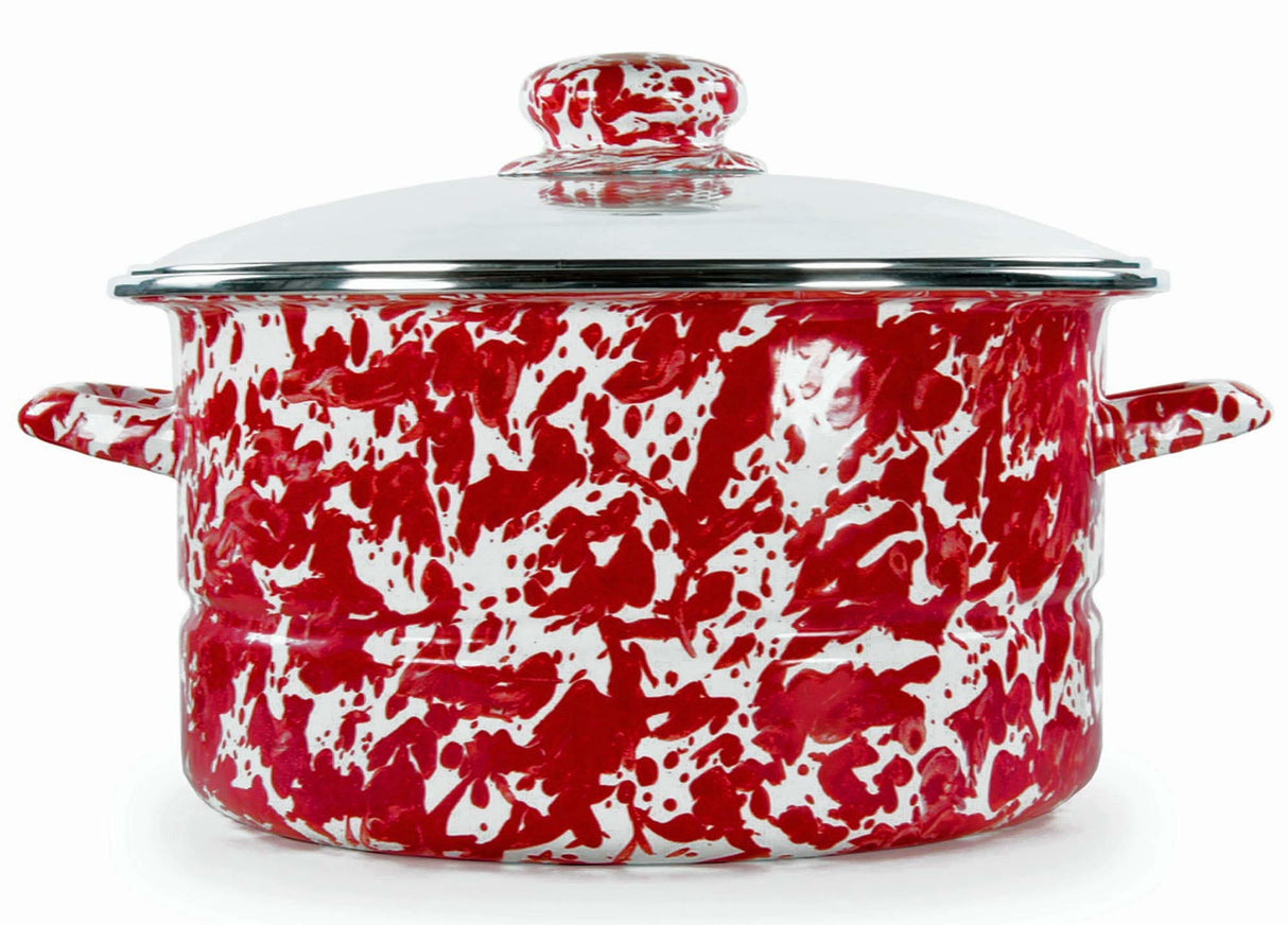 Golden Rabbit Enamelware 6qt Stock Pot