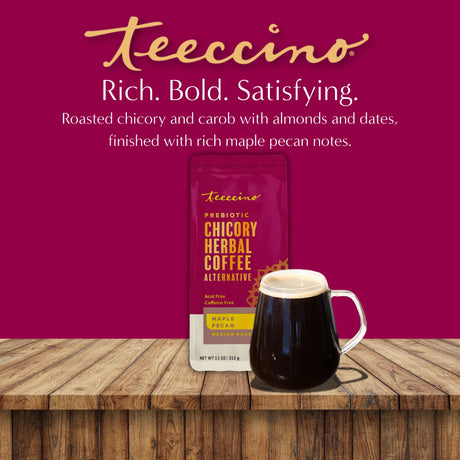 Café Herbal de Achicoria con Nuez y Arce