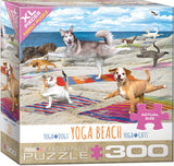Puzzle: Yoga Dogs & Cats Collection - Yoga Beach