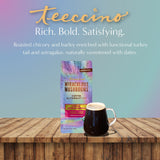 Café herbal con champiñones Chaga, Ashwagandha y crema Butterscotch