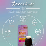 Café herbal con champiñones Chaga, Ashwagandha y crema Butterscotch