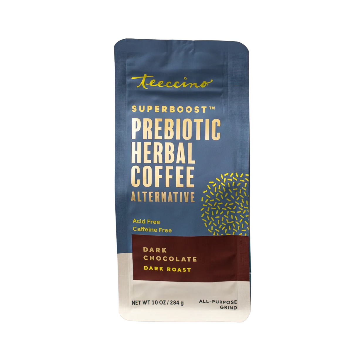 Café herbal prebiótico SuperBoost de chocolate negro