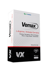 Vemax Dietary Supplement - Herbal Extract Blend, Halal Certified, 60 Capsules