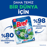 Bref Toilet Block Duopack Pine - Effective Cleaning | 2 Pack