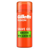 Gillette Fusion Shaving Gel for Sensitive Skin 75ml - Smooth Comfort | Gillette