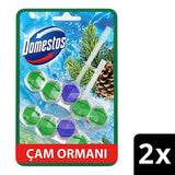 Domestos Toilet Block Pine Forest 100g - Maximum Freshness and Hygiene