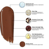 Cream Co. 3 in 1 Lip Balm - Mocha Tinted, Hyaluronic Acid & Ceramide - Moisturizing, Repairing, Vegan