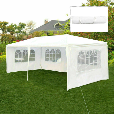 Carpa Dosel para Fiestas y Bodas al Aire Libre de 10 x 20 Pies con Paredes Removibles y Bolsa de Transporte