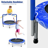 36 Inch Kids Trampoline Mini Rebounder with Full Covered Handrail