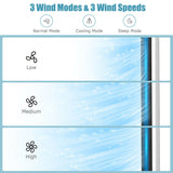 Ventilador de torre de 41" con 3 modos y velocidades