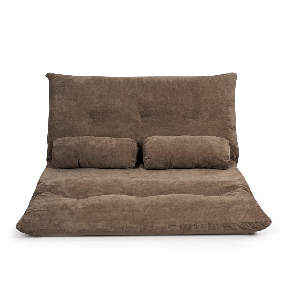 Sofá cama reclinable de 6 posiciones con 2 almohadas