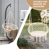 Silla Colgante Acolchada con Kit de Suspensión