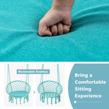 Silla Colgante Acolchada con Kit de Suspensión