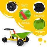 8 Inch Heavy Duty Kids Ride-on Sand Dumper with 4 Wheels