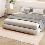 8 Pieces EVA Foam Floor Tiles with Wood Texture