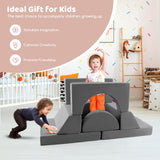Sofá de juegos modular de 8 piezas para niños con funda desmontable para sala de juegos y dormitorio