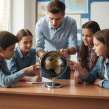 Globo Terráqueo de 8" Decorativo Moderno de Sobremesa