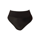 Pedkini Black High Waisted Period Swimwear Bikini Bottom: Leakproof Protection for Worry-Free Swimming During Menstruation