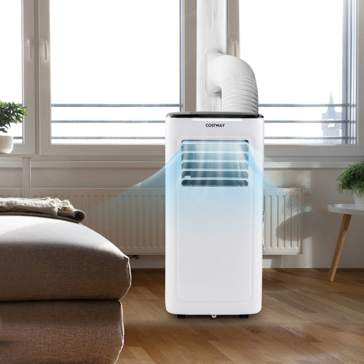 Aire acondicionado portátil de 9000 BTU con temporizador