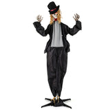 Animatronic de Halloween Novio de Pie 2.2 m Decoración Casa Encantada
