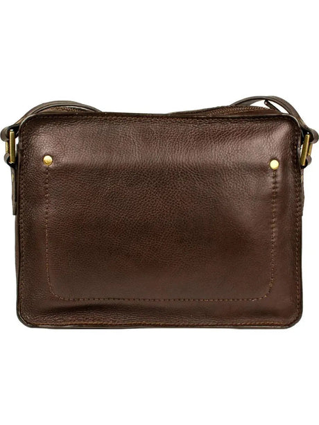 Scully Trendy Trekker - Bolso bandolera de cuero