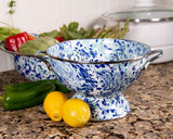 Golden Rabbit Enamelware Medium Colander 3 Quart