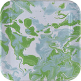 Golden Rabbit Enamelware Modern Monet Square Trays - Set of 2