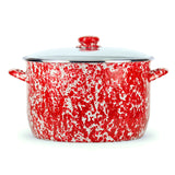 Golden Rabbit Enamelware 18 qt Stock Pot