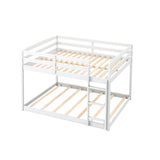 Full Over Full Bunk Bed Low-to-ground Bunk Bed